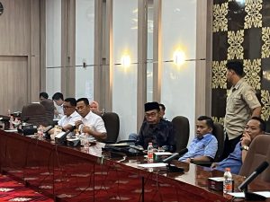 Komisi II DPRD Siak Gelar Hearing Terkait Sengketa Lahan Masyarakat, PS dan PT. AA Kampung Dosan kecamatan Pusako