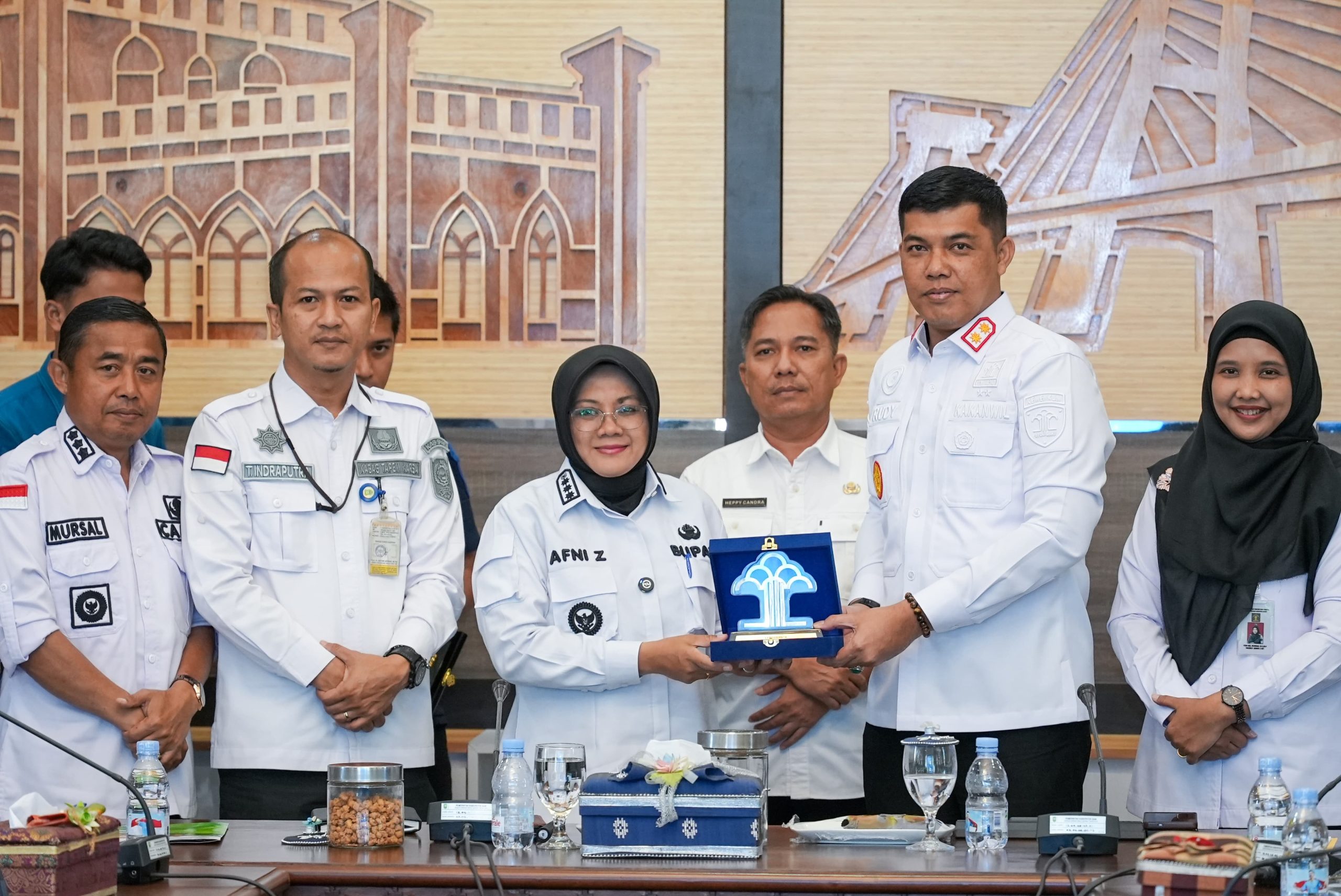 Dukung Pembentukan Pos Bantuan Hukum, Bupati Siak Sebut Penyelesaian Hukum Hak Dasar Setiap Warga Negara